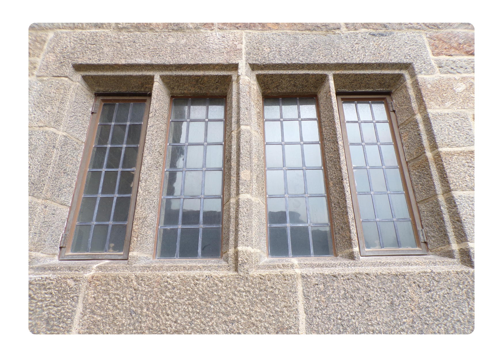 Castle Drogo windows